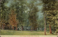Cottages in Ridgeview Park Postcard