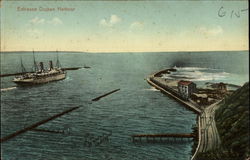 Entrance Durban Harbor Postcard