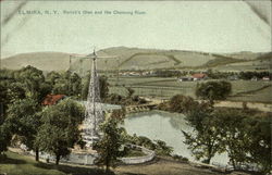 Rorick's Glen and the Chemung River Postcard