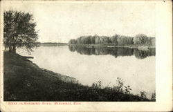Scene on Menominee River Postcard
