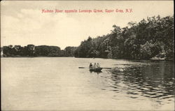 Hudson River Opposite Lansings Grove Postcard