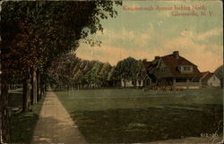 Kingsborough Avenue Looking North Postcard