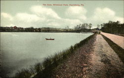 The Dam at Wildwood Park Postcard