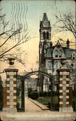 Entrance to University of Pennsylvania Postcard