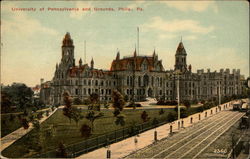 University of Pennsylvania and Grounds Postcard