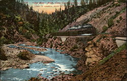 Old Man Rock Cow Creek Canyon, OR Postcard Postcard