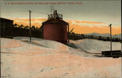 U.S. Weather Station on Rolling Pass U.S. Weather Station on Rolling Pass