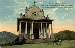 Old Mission Cataldo, ID Postcard Postcard