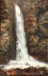 Mill Creek Falls Postcard