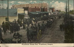 Woodburn Horse Fair Postcard