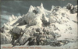 Elliot Glacier, near summit of Mt. Hood Mount Hood, OR Postcard Postcard