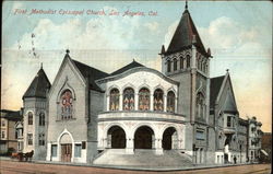 First Methodist Episcopal Church Los Angeles, CA Postcard Postcard