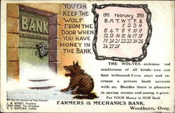 February 1911 Advertising Card February 1911 Advertising Card