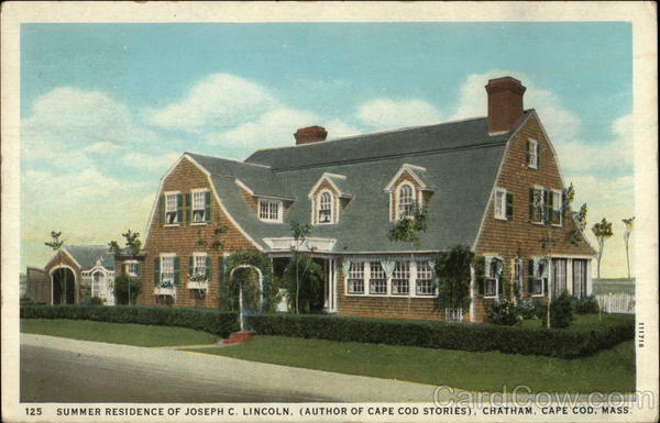Summer Residence of Joseph C. Lincoln Chatham Cape Cod Massachusetts