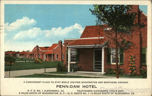 Penn-Daw Hotel Alexandria Virginia
