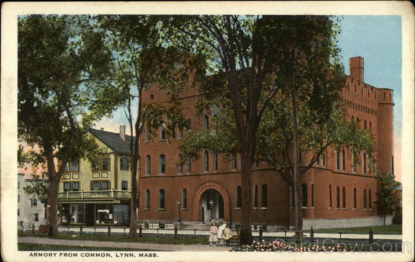 Armory from Common Lynn Massachusetts