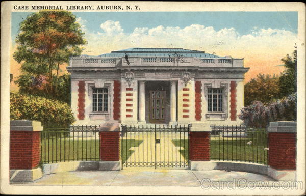 Case Memorial Library Auburn New York