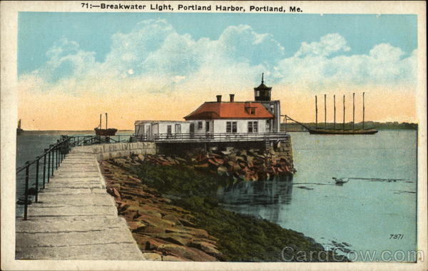 Breakwater Light, Portland Harbor Maine