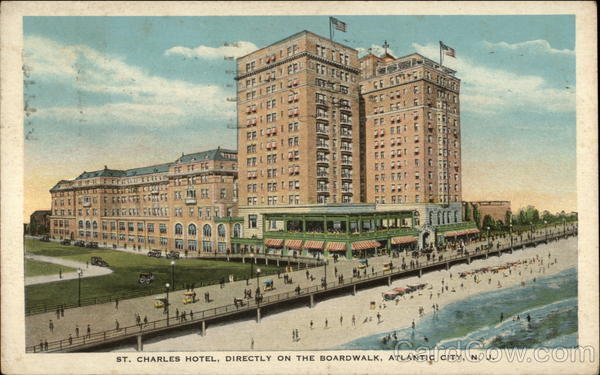 St. charles Hotel Atlantic City New Jersey