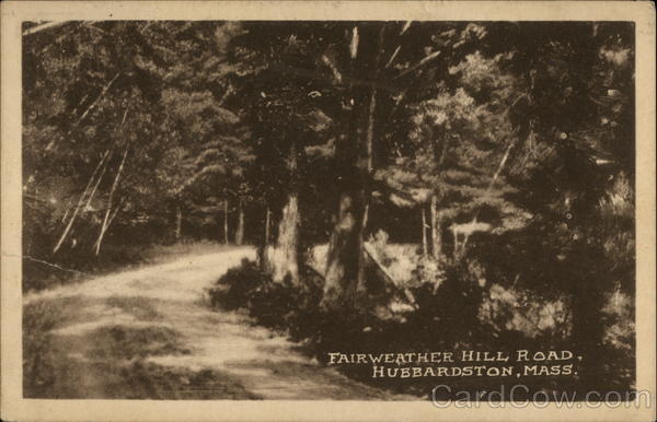 Fairweather Hill Road Hubbardston Massachusetts