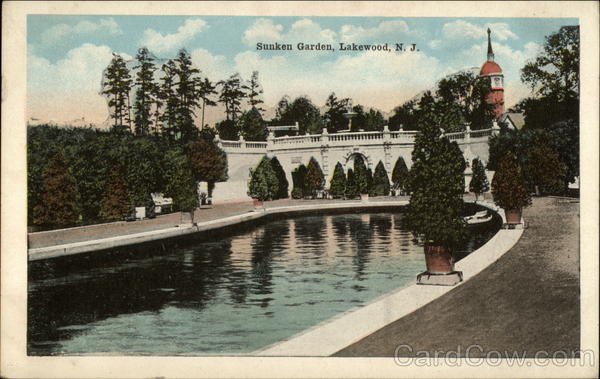 Sunken Gardens Lakewood New Jersey
