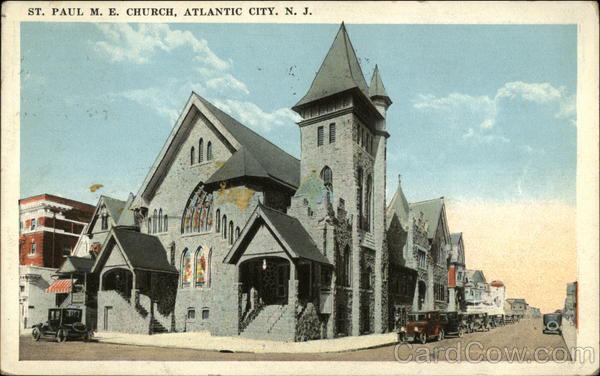 St. Paul M. E. Church Atlantic City New Jersey