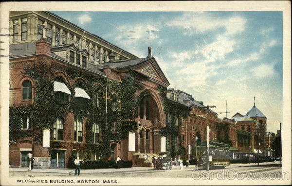 Mechanics Building Boston Massachusetts
