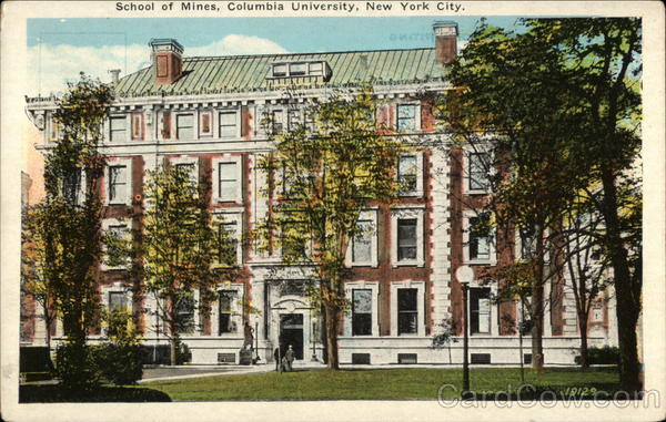 School of Mines, Columbia University New York