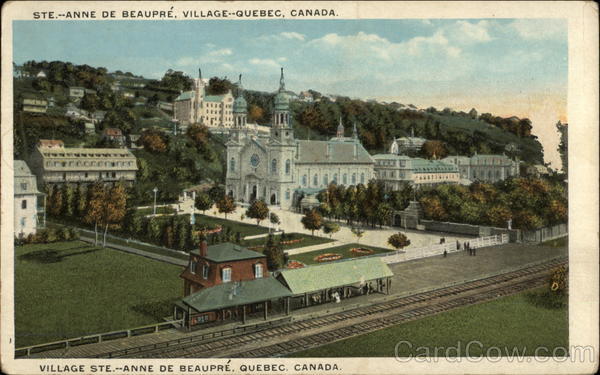 St. Anne de Beaupre Village PQ Canada Quebec
