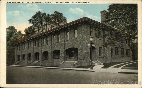 Reah-Mims Hotel Newport Tennessee