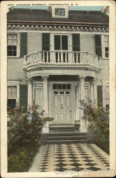 Gov. Langdon Doorway Portsmouth New Hampshire
