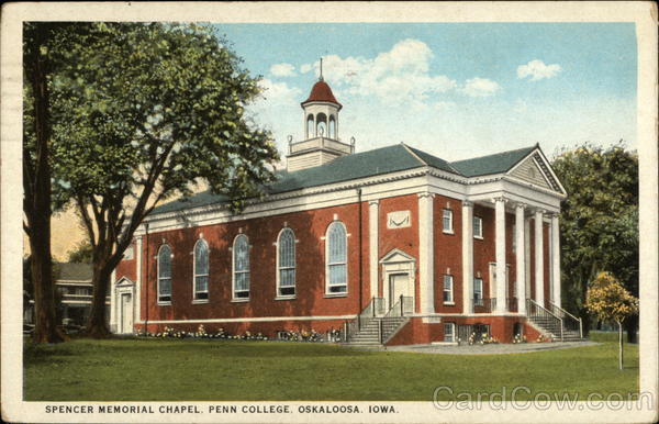 Spencer Memorial Chapel, Penn College Oskaloosa Iowa