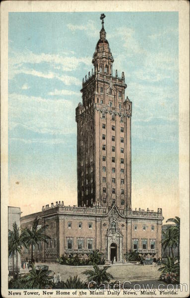 News Tower, New Home of the Miami Daily News Florida