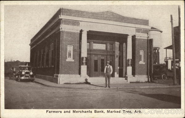 Farmers and Merchants Bank Marked Tree Arkansas