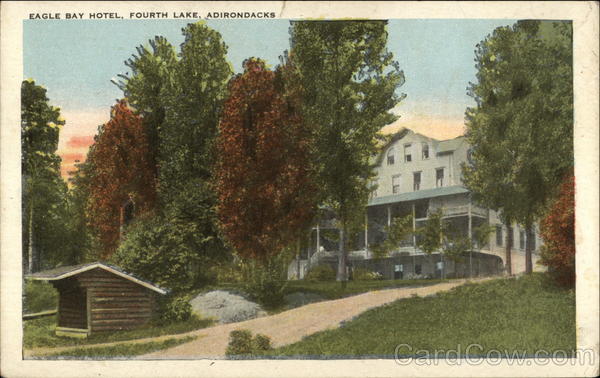 Eagle Bay Hotel, Adirondacks Fourth Lake New York