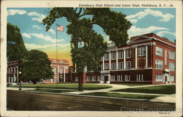 Plattsburg High School and Junior High Plattsburgh New York