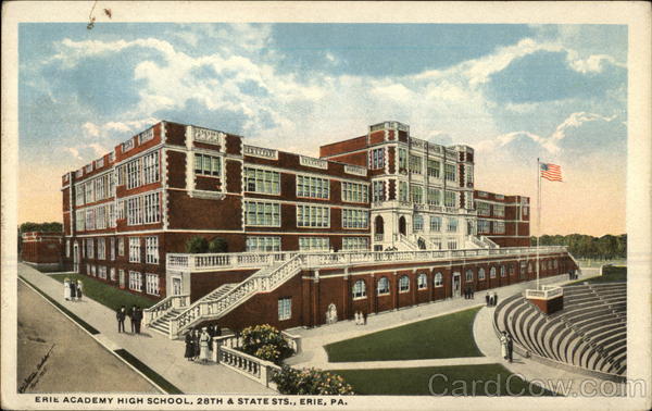 Erie Academy High School, 28th & State Sts Pennsylvania