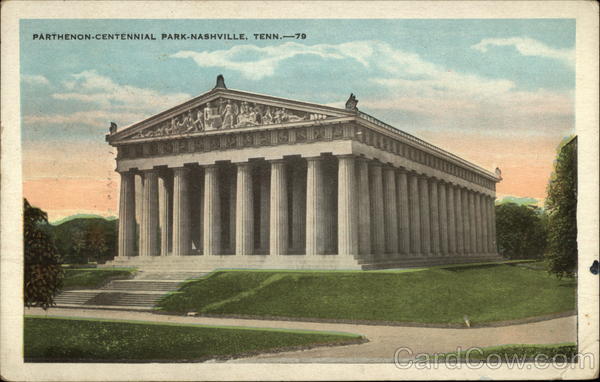 The Parthenon at Centennial Park Nashville Tennessee