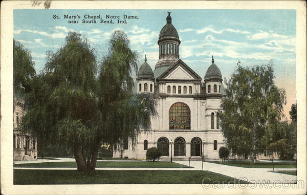 St. Mary's Chapel, Notre Dame South Bend Indiana
