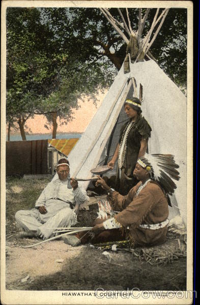 Hiawatha's Courtship Native Americana