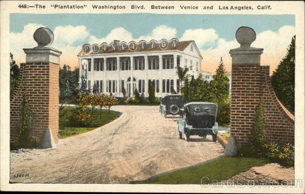 The Plantation, Washington Blvd Los Angeles California