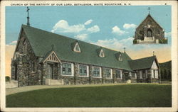 Church of the Nativity of Our Lord, Bethlehem, White Mountains, N.H Postcard