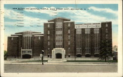 New $2,500,000 Masonic Temple, Main Street East Postcard