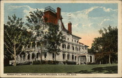 Forest Hill, John D. Rockefeller's Residence Cleveland, OH Postcard Postcard