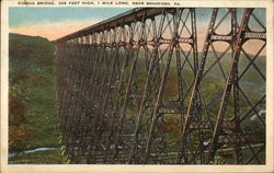 Kinzua Bridge, 306 feet high, 1 mile long Kinzua Bridge, 306 feet high, 1 mile long