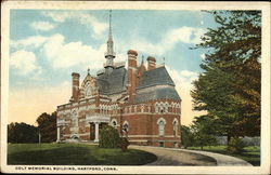 Colt Memorial Building Hartford, CT Postcard Postcard