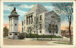 Masonic Temple Postcard