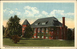 Skinner Gymnasium, Northfield Seminary Postcard