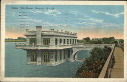 Staley Club House Decatur, IL Postcard Postcard