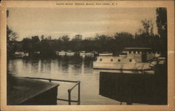 Yacht Basin, Verona Beach Fish Creek, NY Postcard Postcard